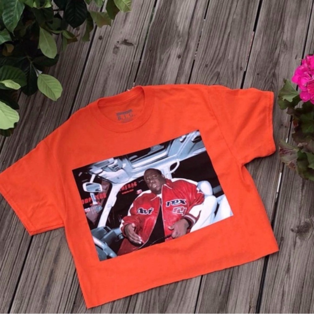 Orange Graphic women’s  T-Shirt